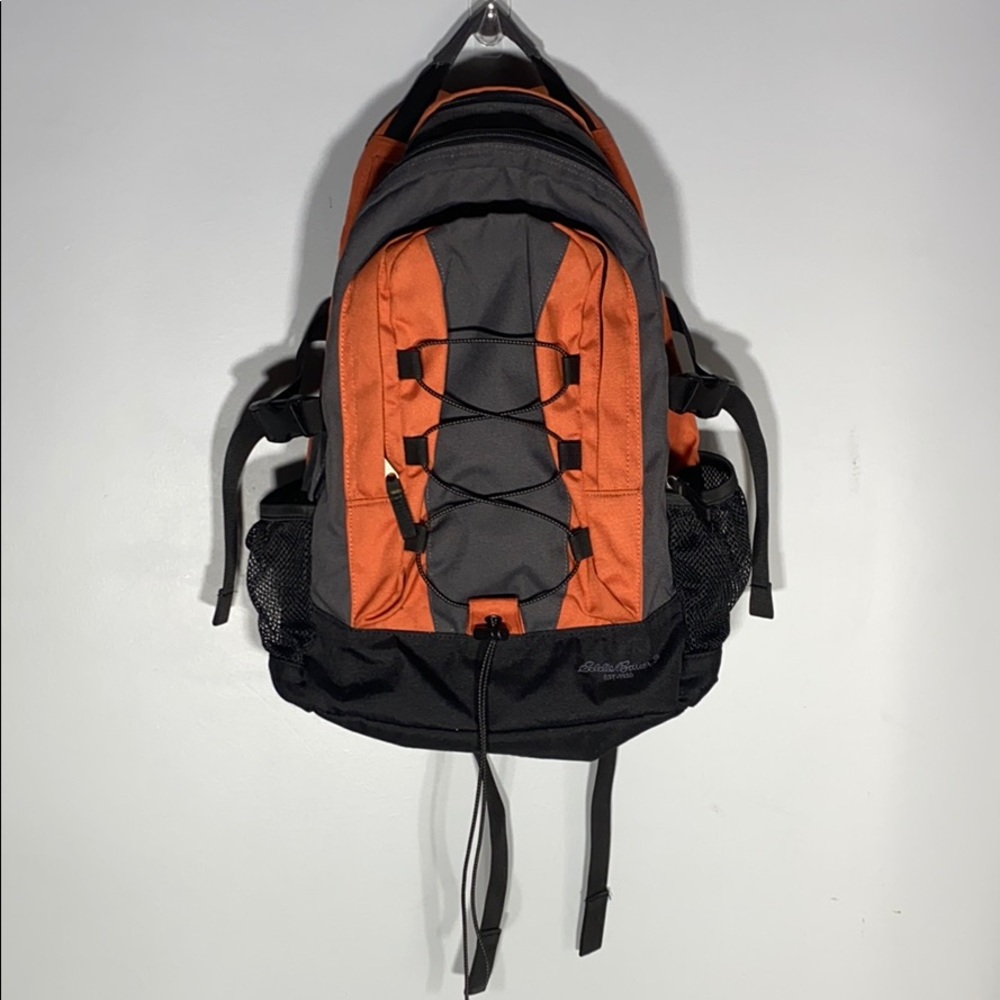 Eddie Bauer Orange and Grey Backpack - Picture 1 of 9